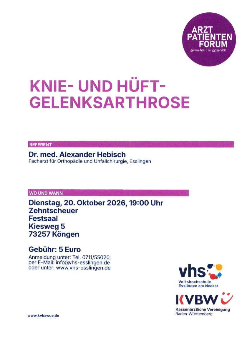 Flyer Vortrag